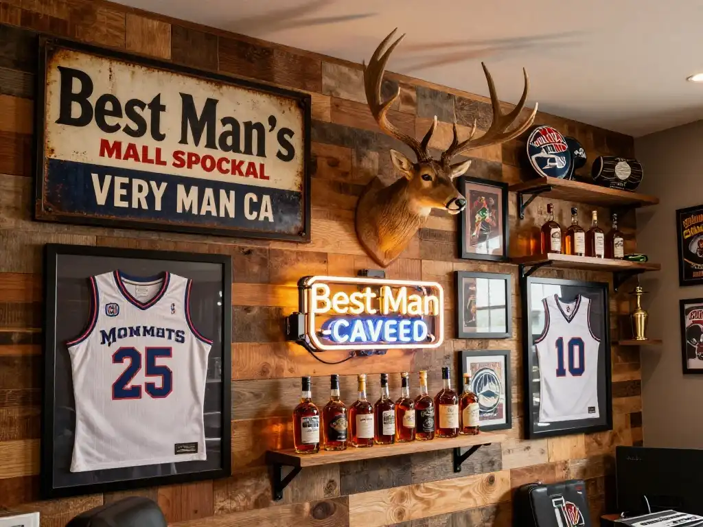 Best Man Cave Shed Wall Decor and Interior Design Ideas