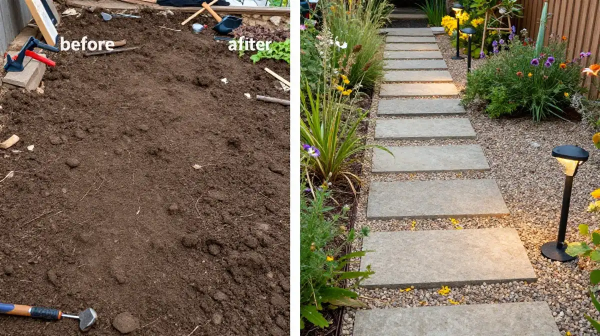 DIY Boho Garden Pathway Ideas on a Budget
