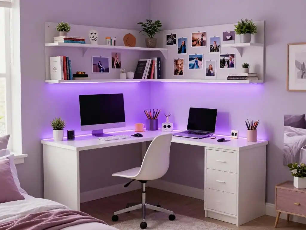 Genius Corner Desk Ideas for Bedroom and Teen Room