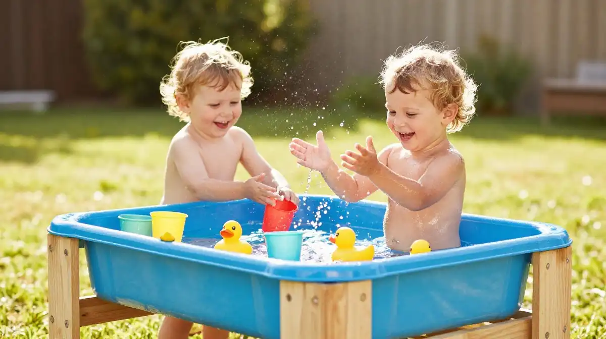 How to Build a Pallet Water Table for Toddlers and Kids