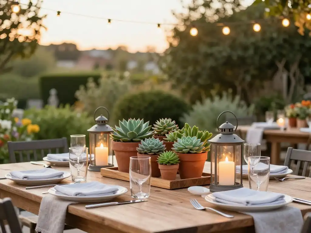 Best Summer Outdoor Dining Table Centerpiece Ideas for Entertaining