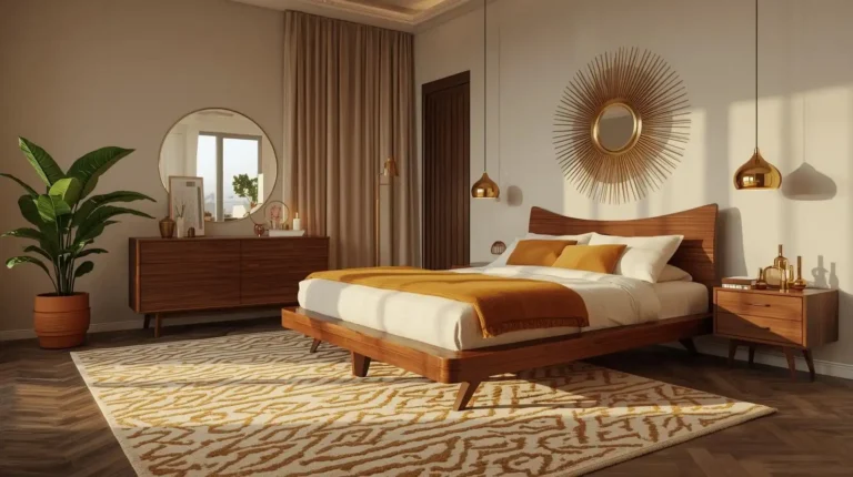best mid century modern bedroom