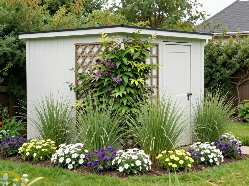 12 — How to Hide an Ugly Shed with Plants, Trellises, and Clever Garden Design