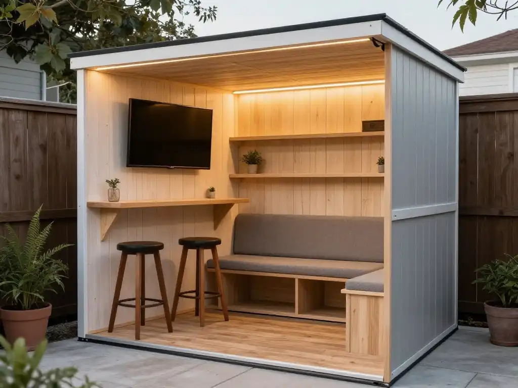 Best Man Cave Shed Ideas for Small Backyard Spaces