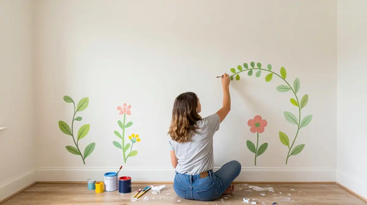 DIY Kids Bedroom Mural Ideas on a Budget