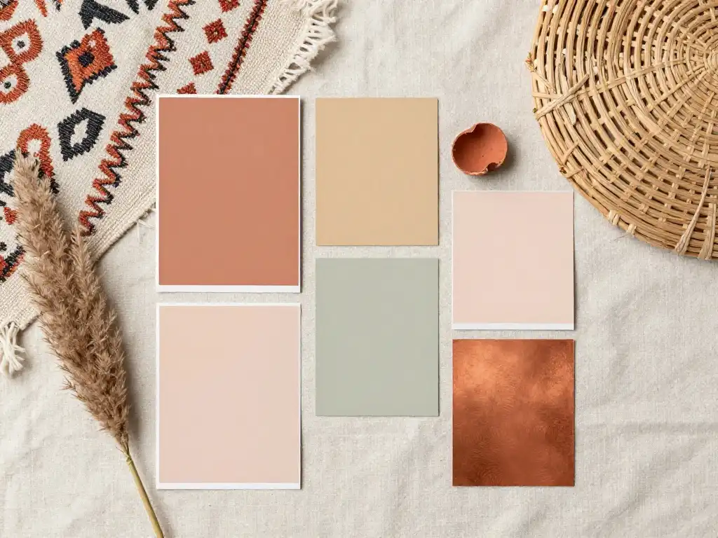 How to Choose the Perfect Boho Color Palette for Your Front Porch