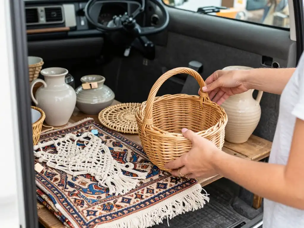 How to Create a Boho Van Interior on a Tight Budget Using Thrift Finds and Market Gems