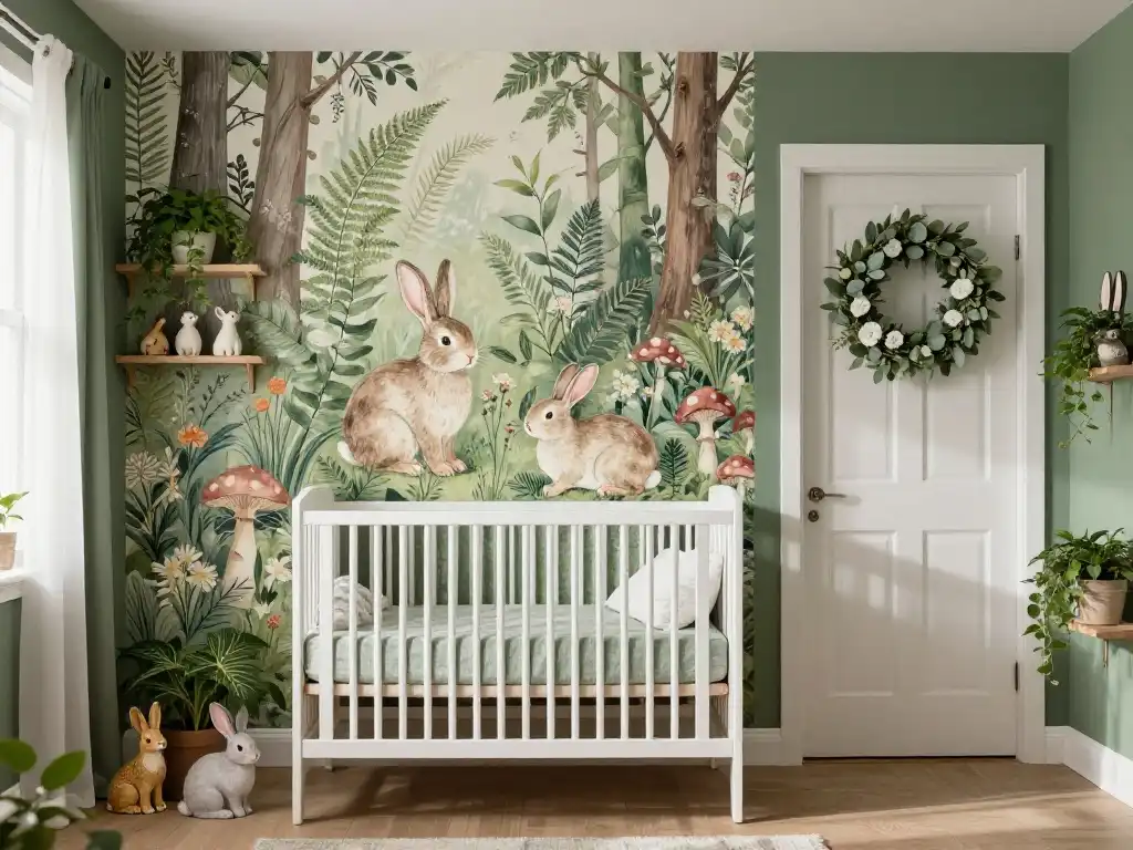 Woodland Rabbit Nursery Ideas That Bring the Outdoors Gently Inside