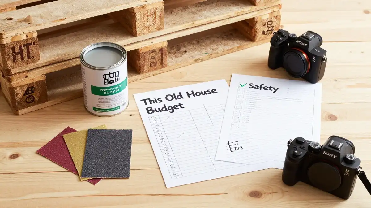 Budget and Safety Tips for Outdoor Pallet Projects for Kids