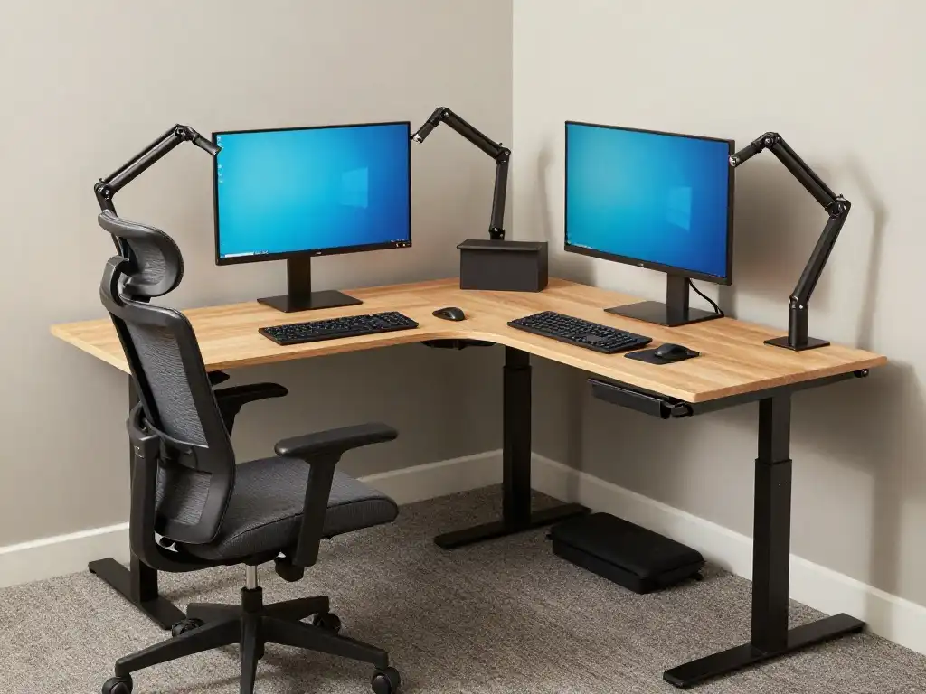 Genius Corner Desk Ideas for Ergonomic and Remote Work Setup