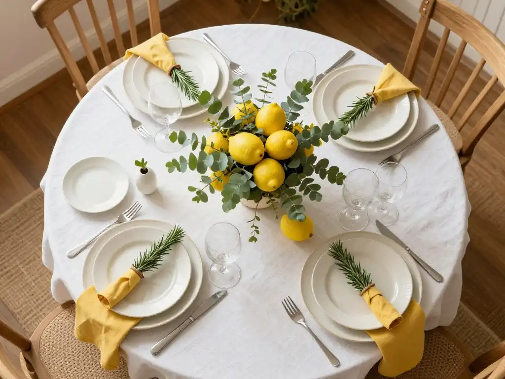 How to Style Your Complete Summer Dining Table Around Your Centerpiece