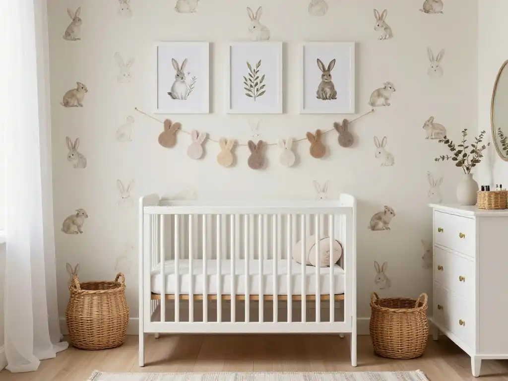 Rabbit Baby Girl Nursery Ideas on a Budget That Still Look Stunning