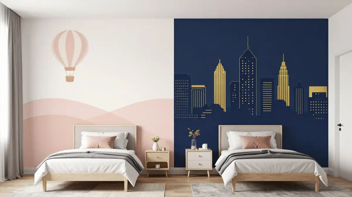 Kids Bedroom Mural Ideas for Toddlers Teens and Every Age