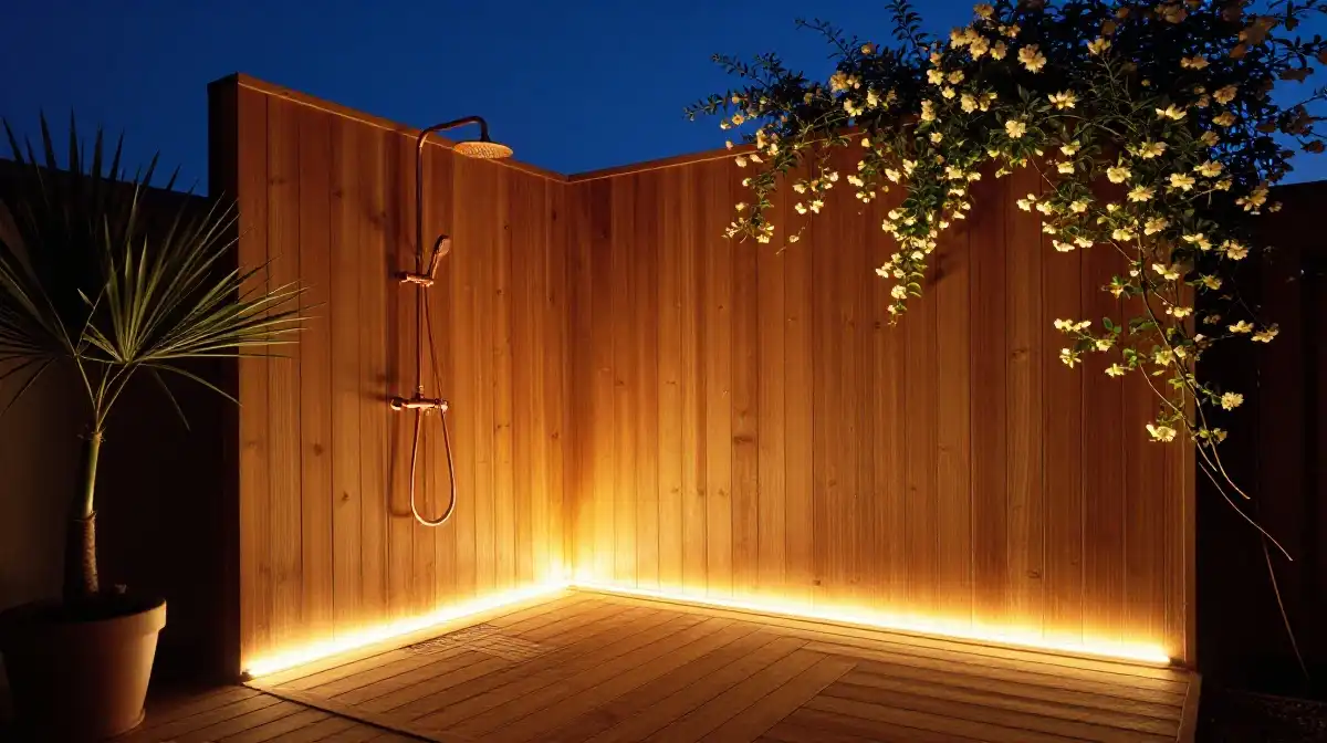 The Finishing Touches That Make an Outdoor Shower Bathroom Unforgettable