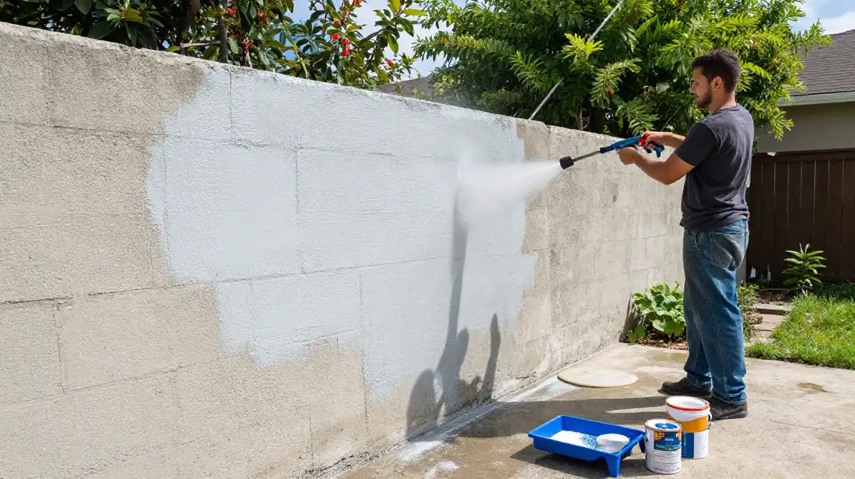 How to Prepare and Prime Your Garden Wall Before Painting