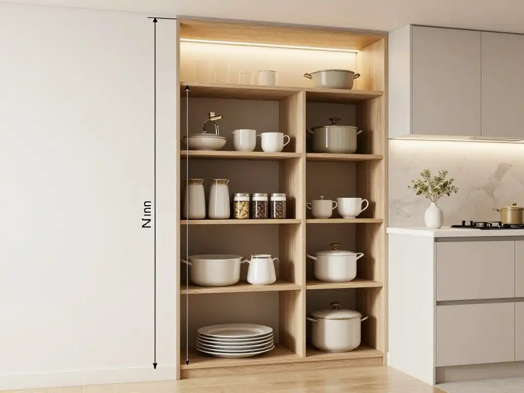 Minimum Size and Dimensions Your Small Walk In Pantry Actually Needs