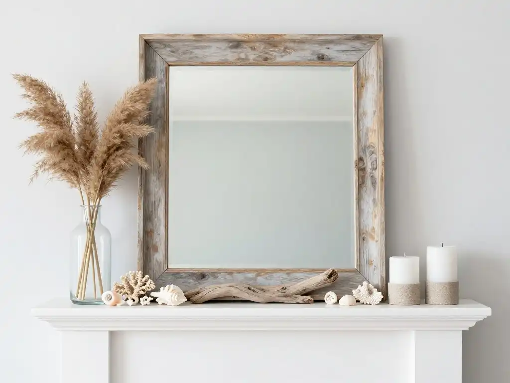 Best Coastal Summer Mantel Decorating Ideas That Feel Beachy and Fresh