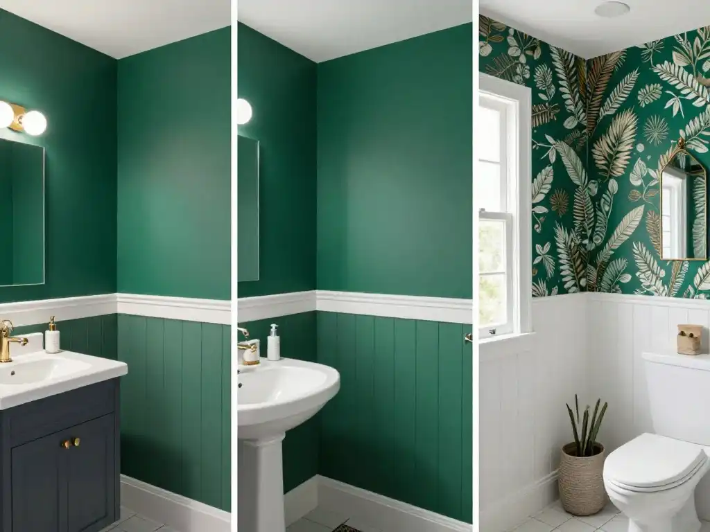 Best Emerald Green Bathroom Wall and Paint Ideas for Every Style