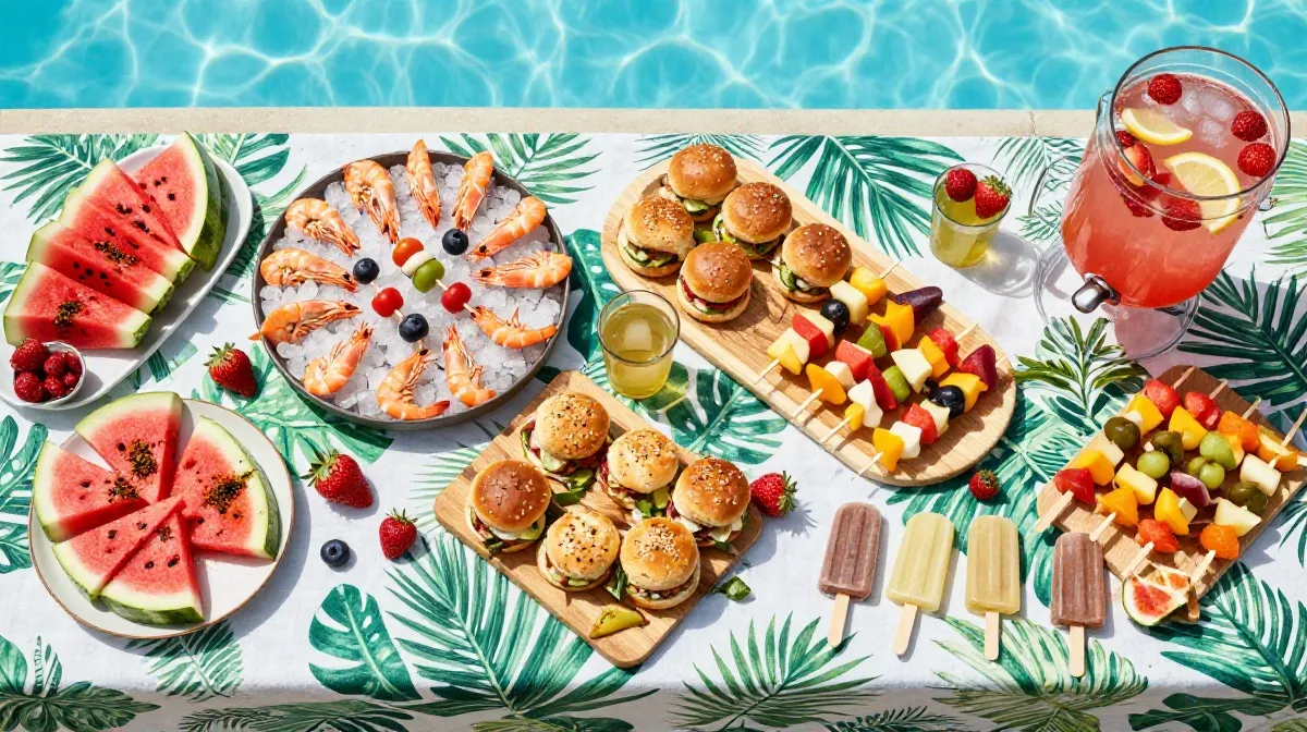 Best Summer Pool Party Food and Drink Ideas for Every Guest