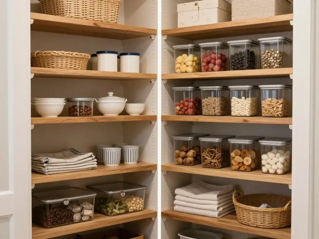 How to Convert a Closet Into a Beautiful Walk In Pantry on Any Budget