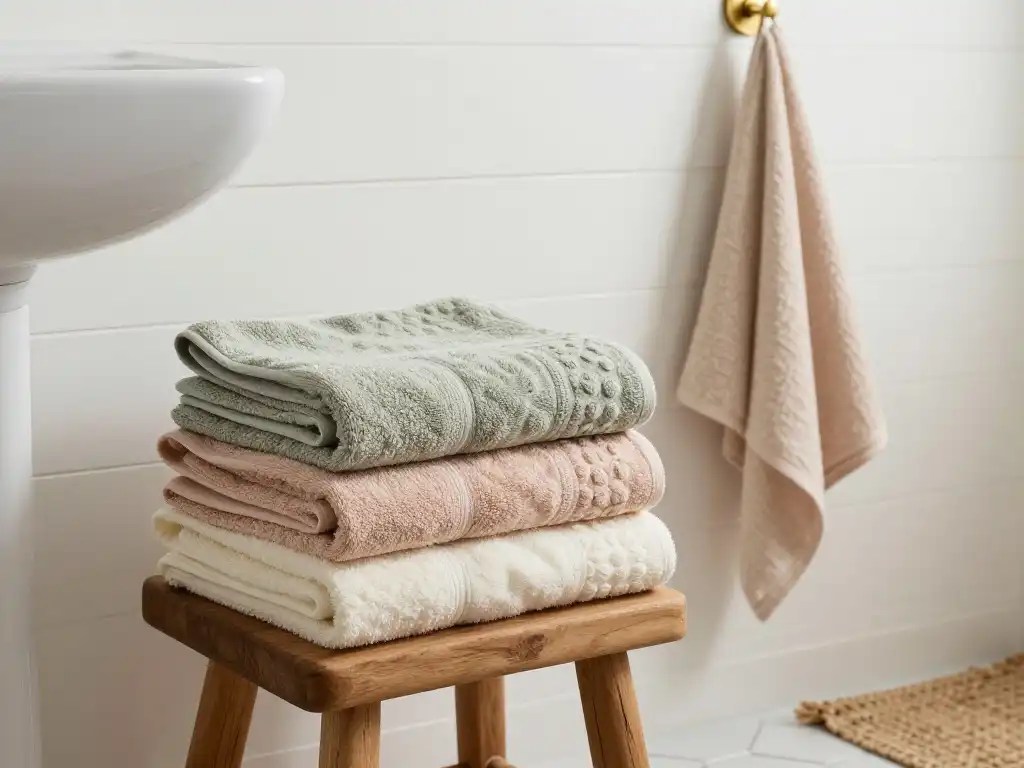 Small But Mighty: How the Right Spring Textiles Completely Change a Powder Room's Mood