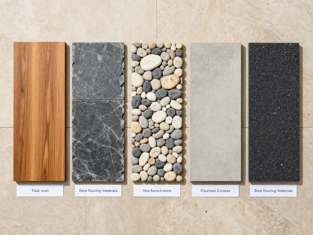 Best Flooring Materials That Make Outdoor Shower Bathrooms Look Stunning