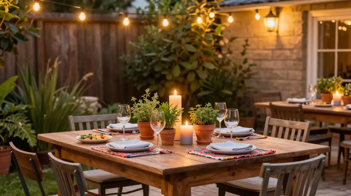 Create a Summer Backyard Dining Area That Makes Every Meal Feel Like a Celebration