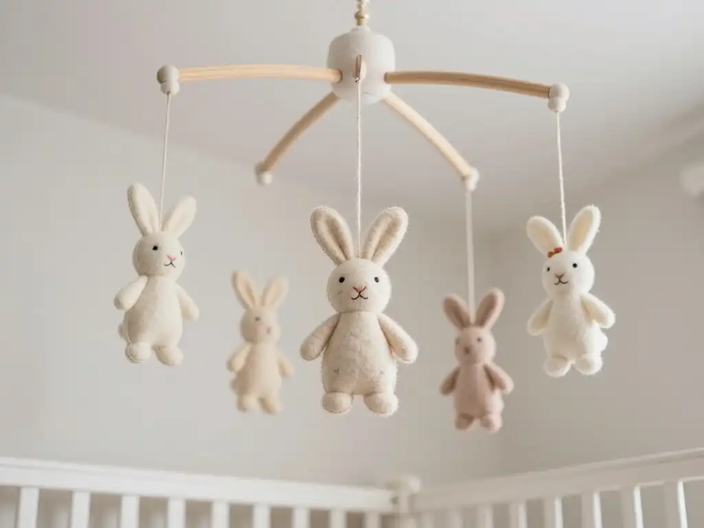 How to Pick the Perfect Bunny Crib Mobile Without Overwhelming the Room