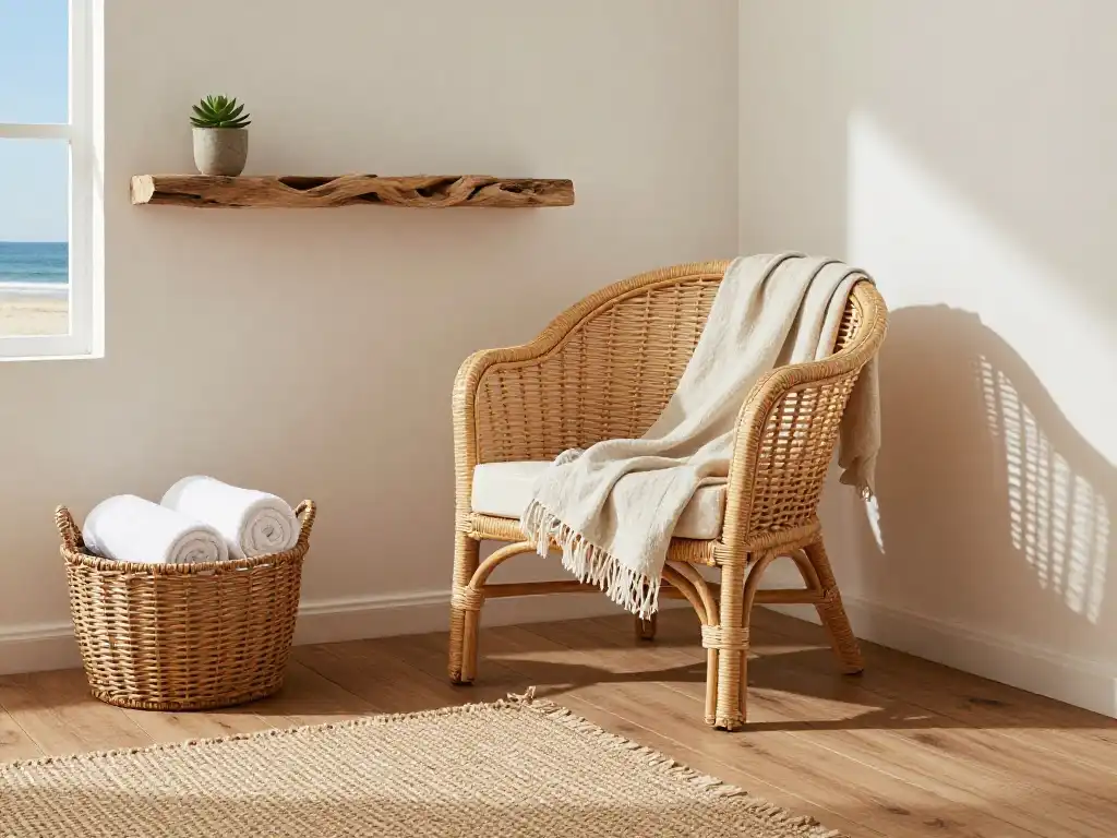 Natural Materials That Make Your Bedroom Feel Like a Coastal Getaway
