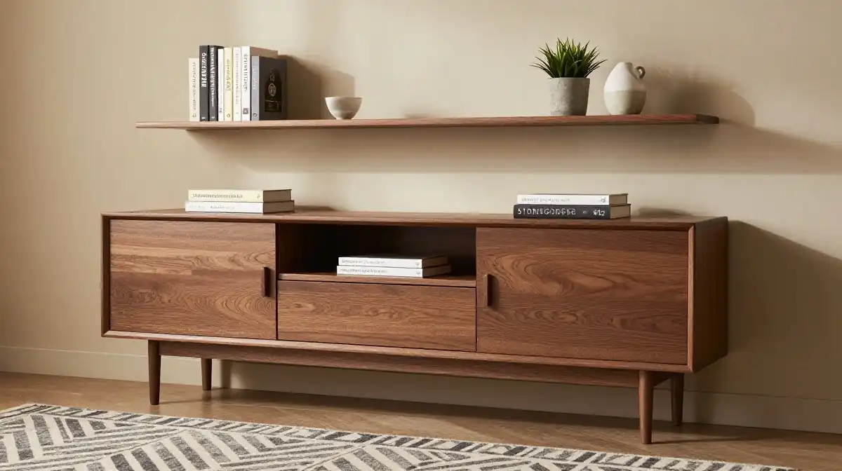 5. Smart Storage Solutions With a Retro Modern Touch