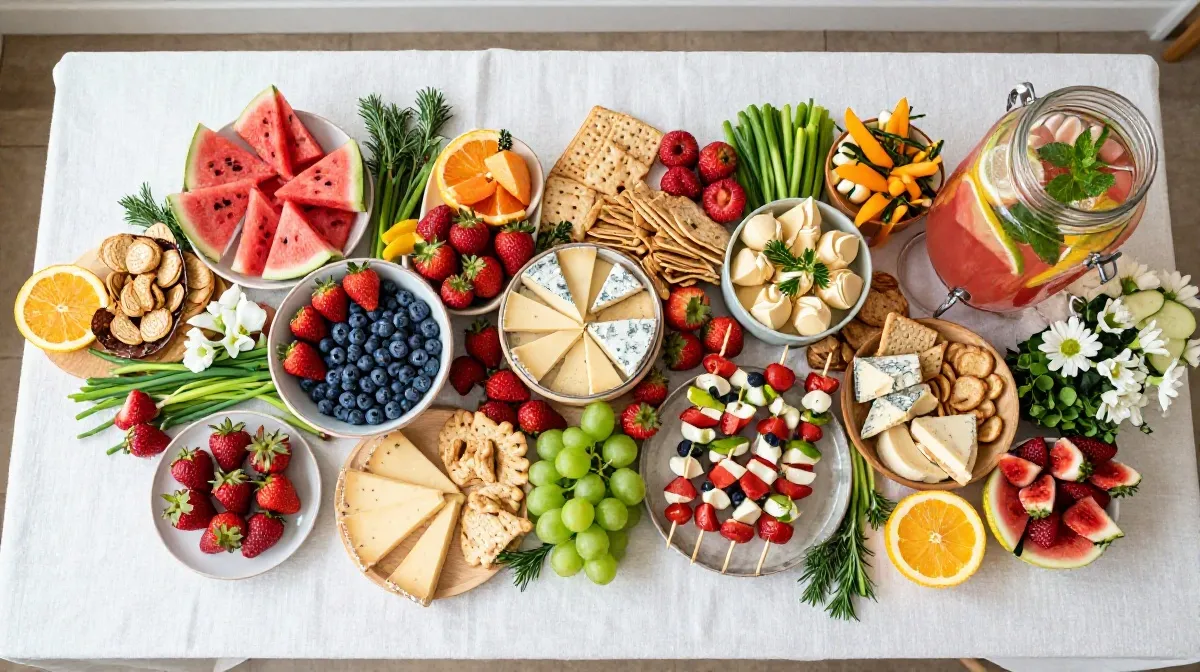Summer Baby Shower Food Ideas That Guests Will Love
