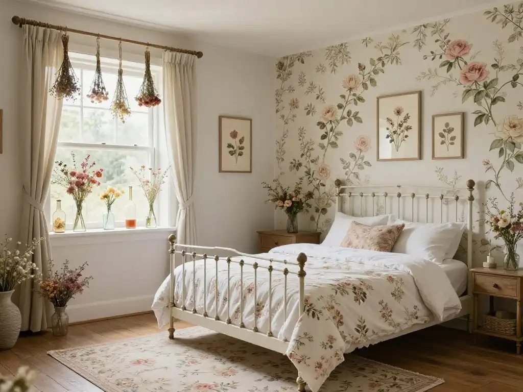 Cottagecore Floral Bedroom Ideas That Bring the Garden Indoors Beautifully