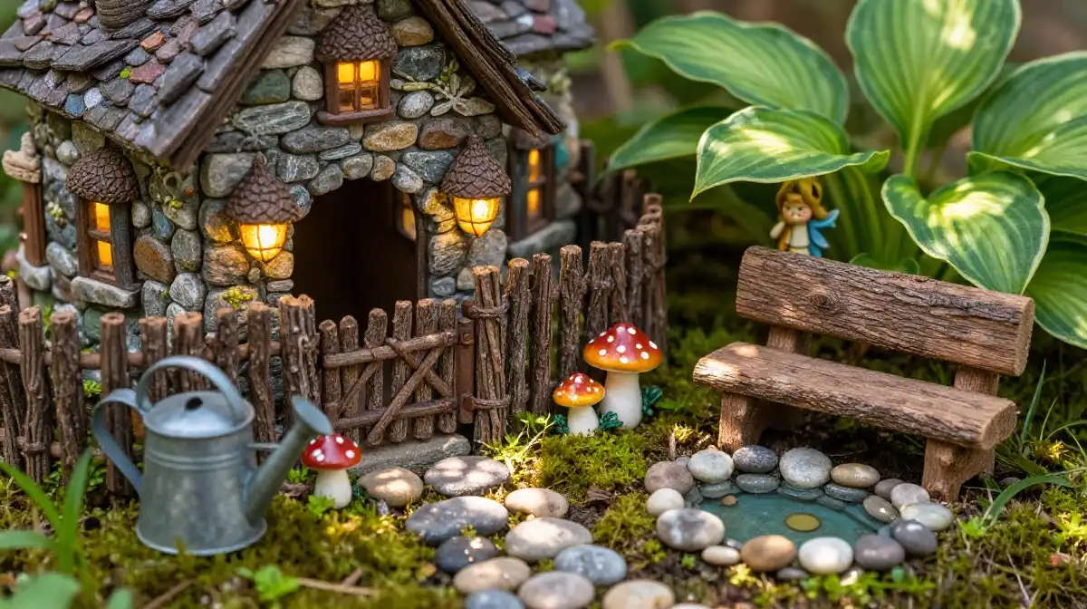 6. Miniature Fairy Garden House and Accessory Ideas That Bring Pure Whimsy to Life
