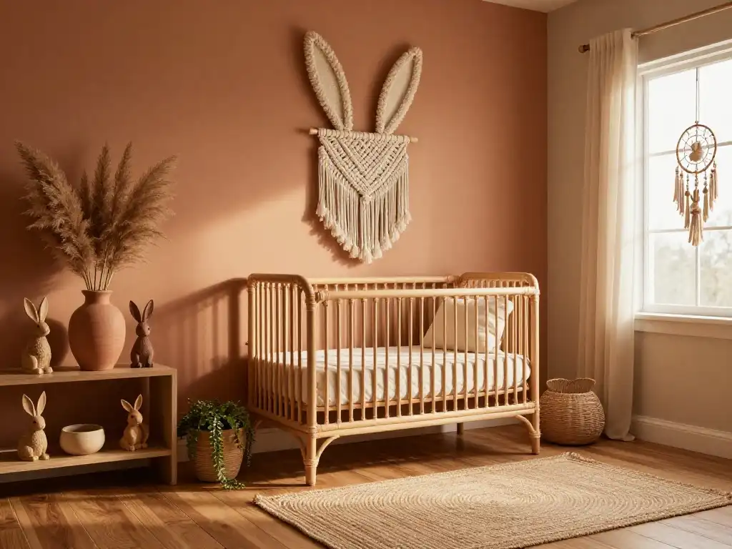 Boho Bunny Nursery Ideas That Feel Warm Earthy and Totally Unique