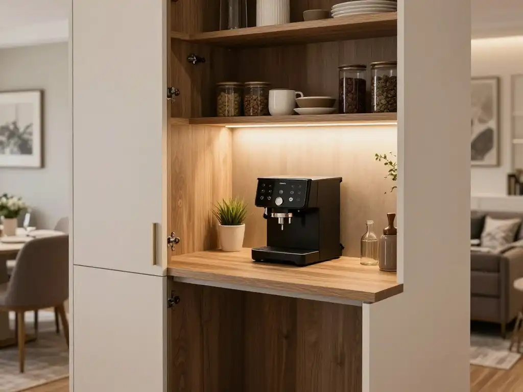 How to Add a Countertop to Your Small Walk In Pantry for More Function