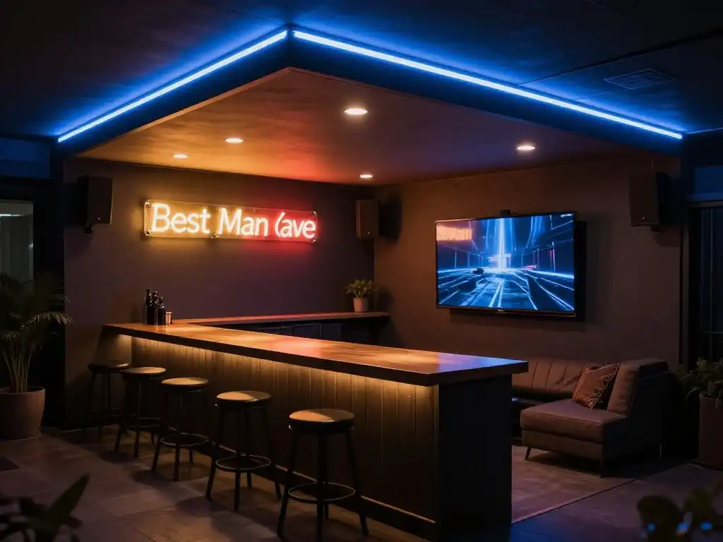 Best Man Cave Shed Lighting Ideas That Set the Perfect Mood