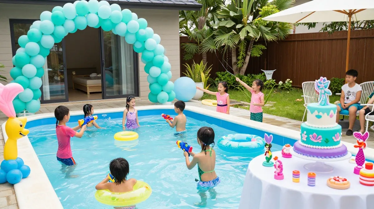 Best Summer Pool Party Ideas for Kids That Keep Them Entertained