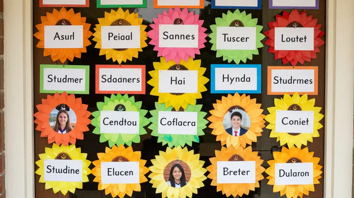 Best Summer School Door Decorations Using Student Names and Photos