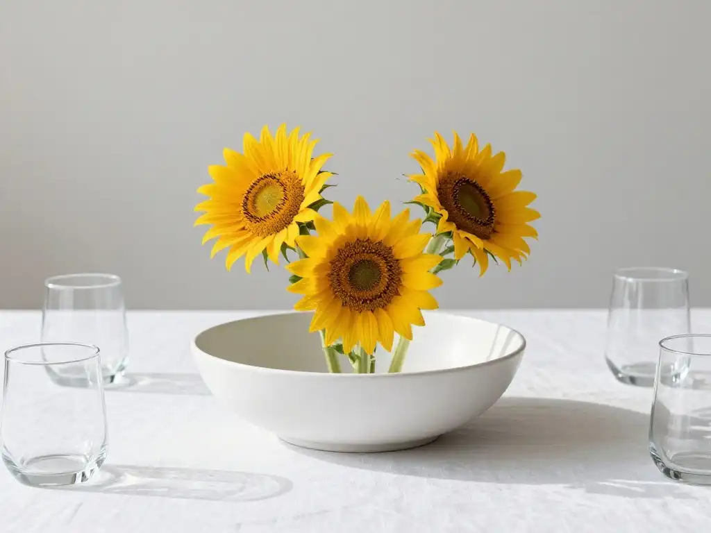 How to Create a Modern and Minimalist Summer Table Centerpiece
