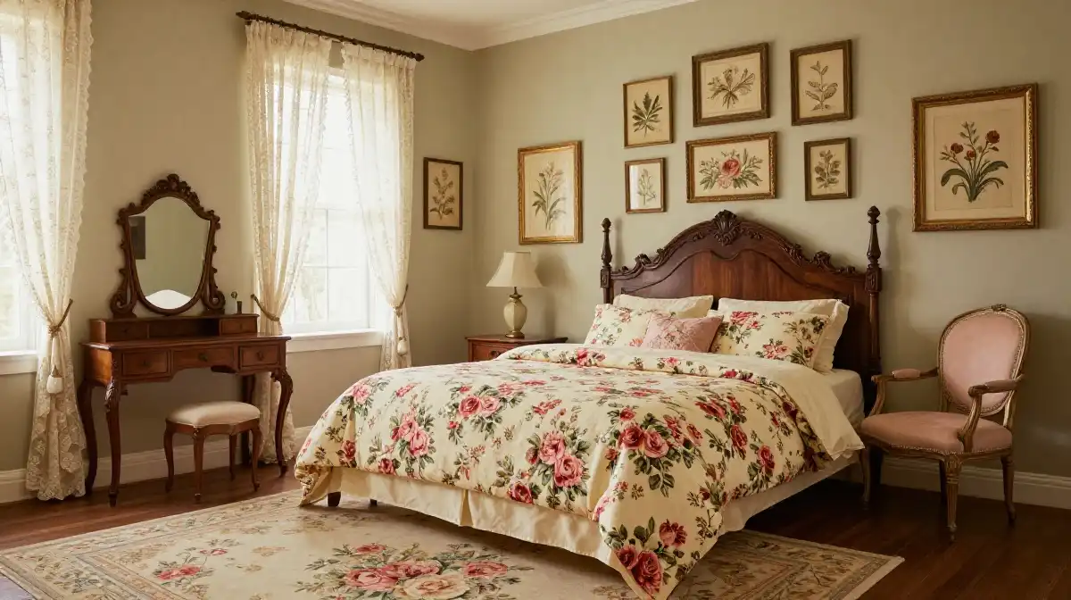 Vintage Floral Bedroom Ideas That Feel Nostalgic Elegant and Timeless