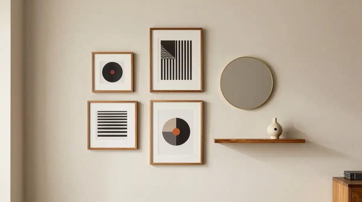 9. Wall Decor and Art Ideas for a Mid Century Modern Feel