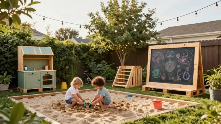 outdoor pallet projects for kids