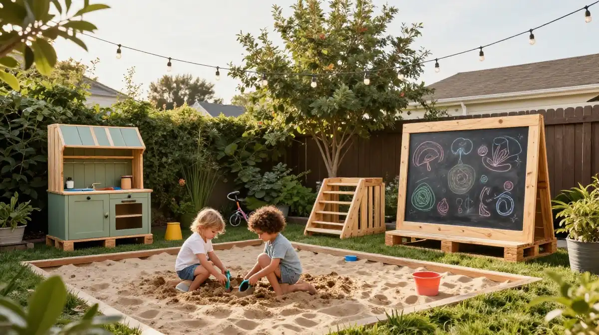 outdoor pallet projects for kids