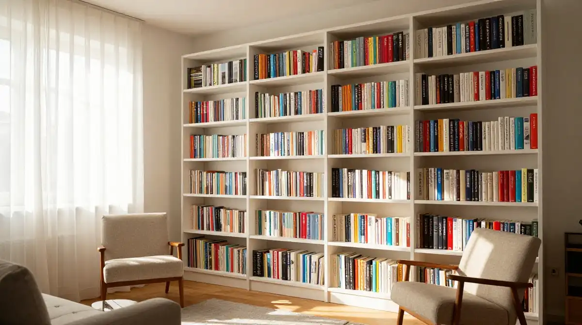 bookshelf ideas for small spaces