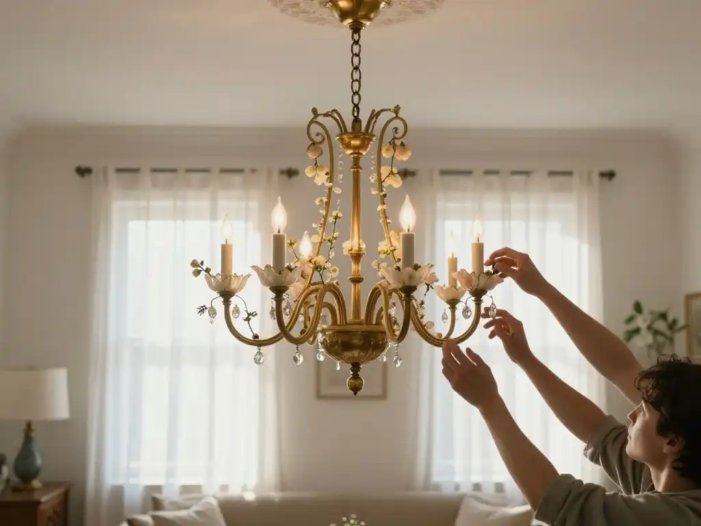 Why Your Chandelier Is the Most Underrated Spring Decor Canvas in Your Home