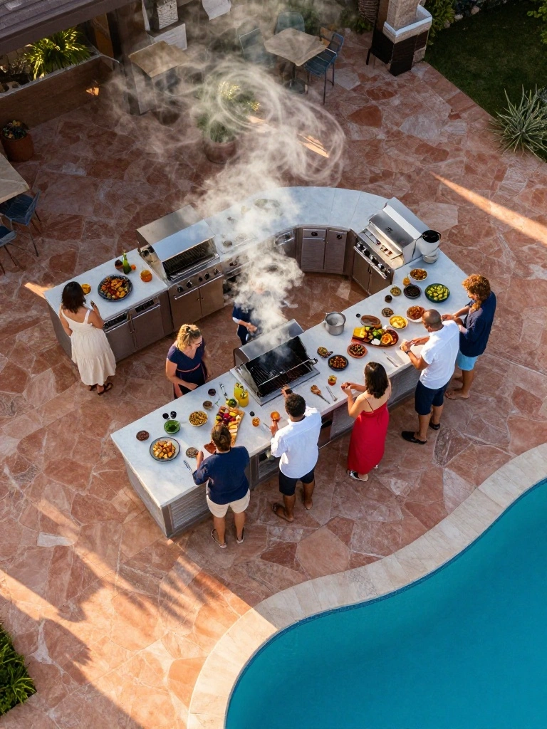 The Backyard Kitchen Revolution That Changed How America Entertains Outside
