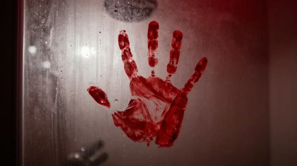 The Bloody Handprint Trick That Stops Every Guest Cold in the Hallway