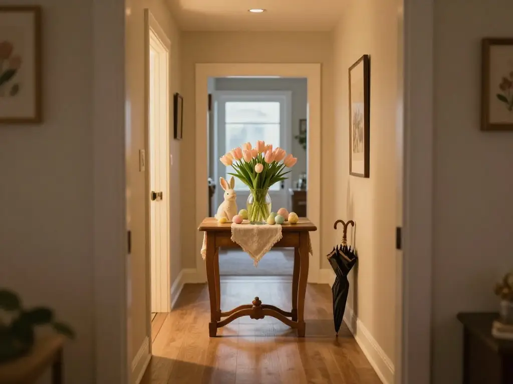 Why the Entryway Table Is the Most Powerful Easter Decor Spot in Your Home