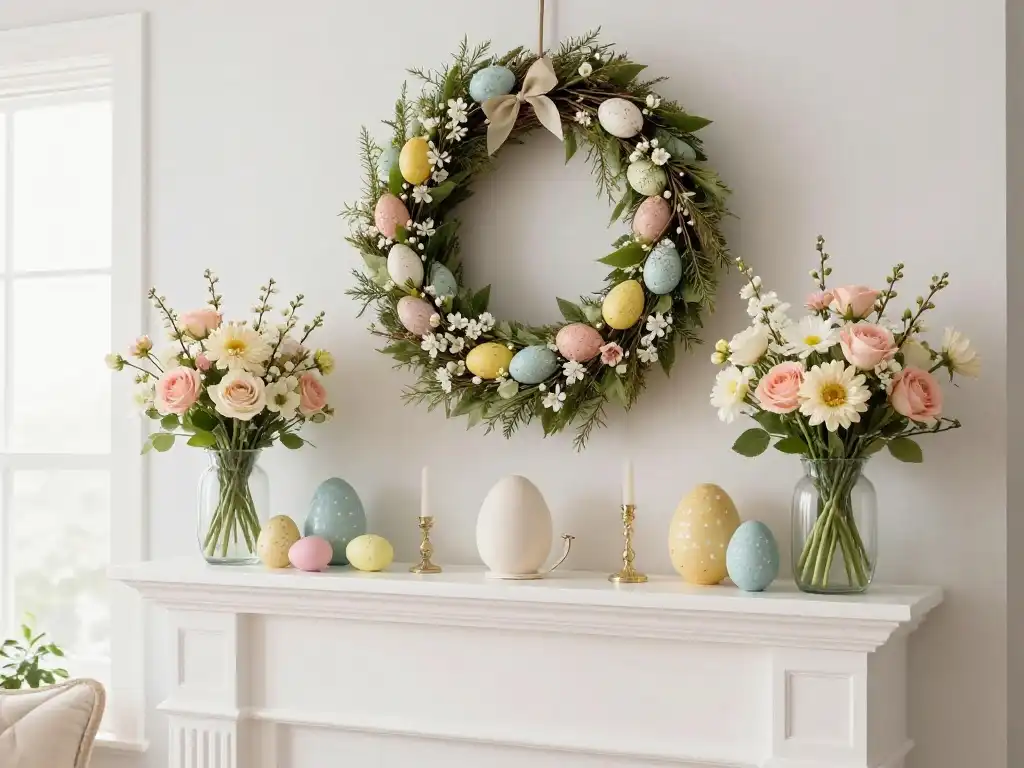 Easter-Inspired Mantel Arrangements That Stay Stylish All Season