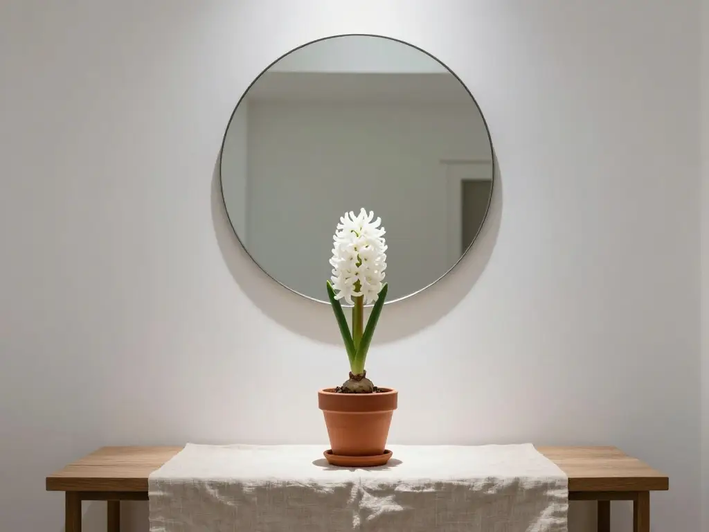 Minimalist Foyer Table Styling That Says Everything With Barely Anything At All